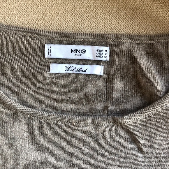 Mango lace up tie sleeve sweater - Picture 4 of 4